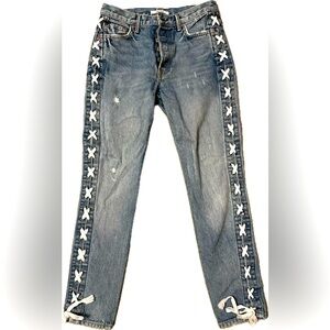 Grlfrnd size 27 skinny cut jeans